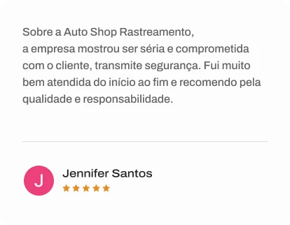 Depoimento sobre atendimento 24h da Auto Shop